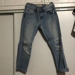 Skinny boyfriend jeans